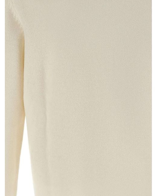Eleventy White Wool Cardigan for men