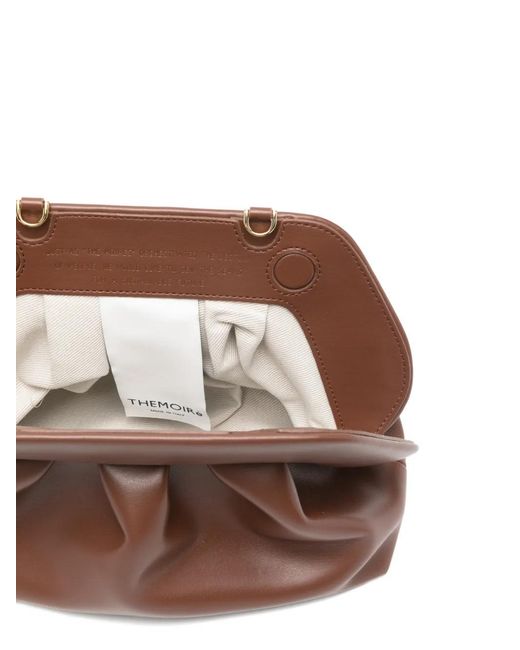 THEMOIRÈ Brown Pochette À Anse Froncée