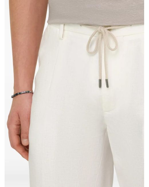 Boggi White Bermudas for men