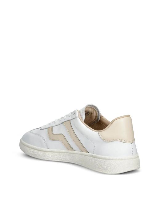 Gant White Panelled Sneakers for men