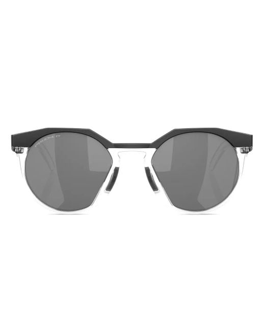 Oakley Gray Round-Frame Sunglasses