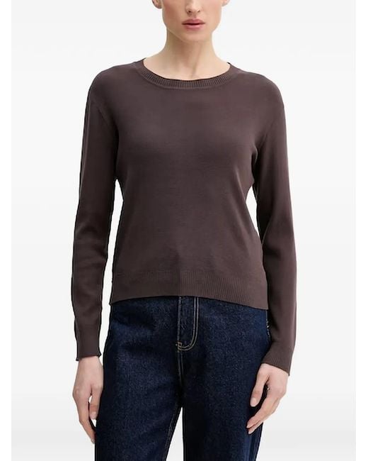 Benetton Geribbelde Sweater in het Blue