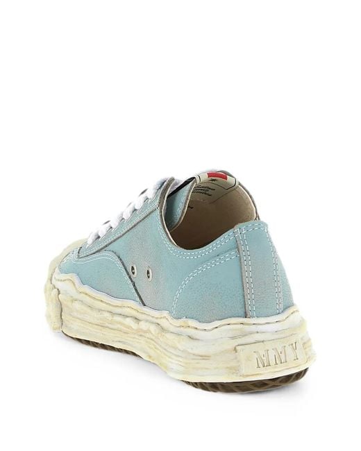 Maison Mihara Yasuhiro Blue Baskets Hank En Cuir for men