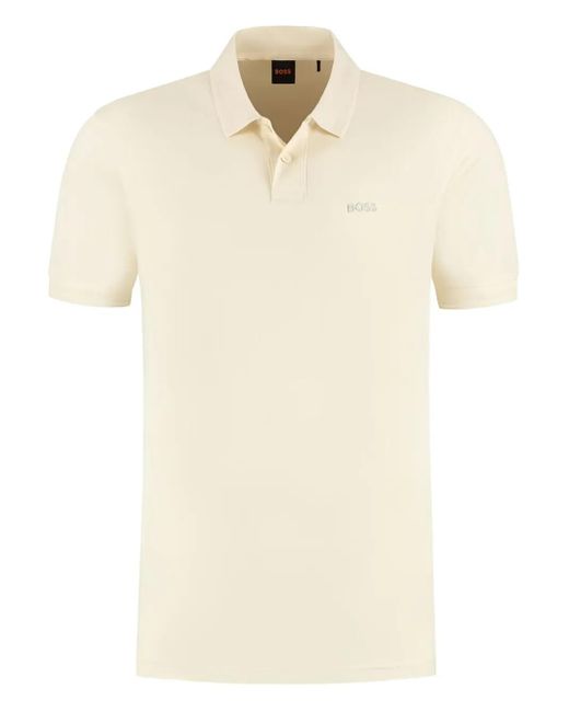 Boss Natural Short-Sleeve Polo-Shirt for men