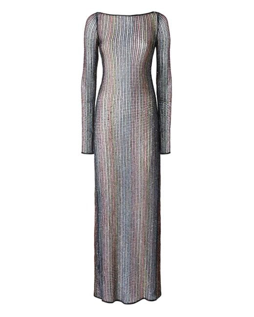 Missoni Gray Long Beach Robe