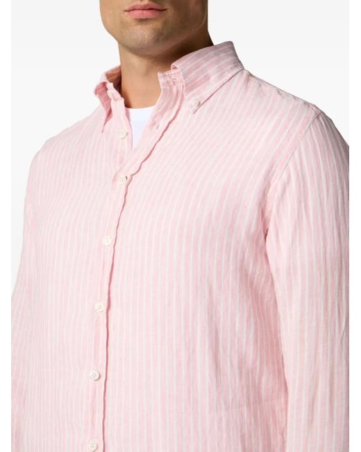 Camicia A Righe di Brooks Brothers in Pink da Uomo