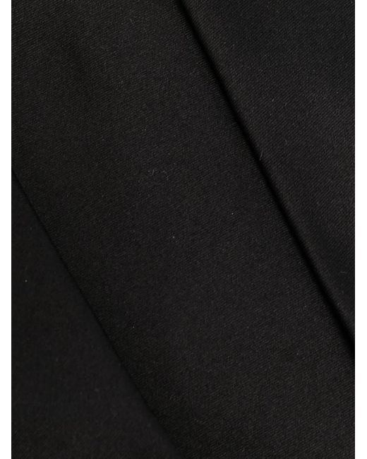 Giorgio Armani Black Woven Jacquard Tie for men