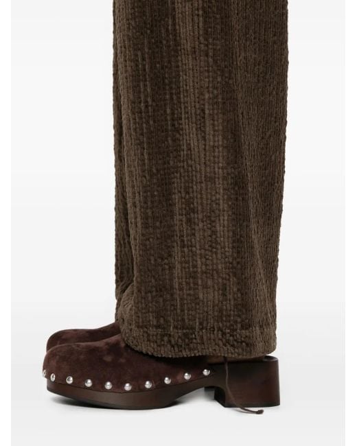 White Sand White Drawstring-Waist Pants
