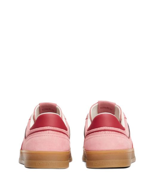 Tommy Hilfiger Pink Greenwich Panelled Sneakers