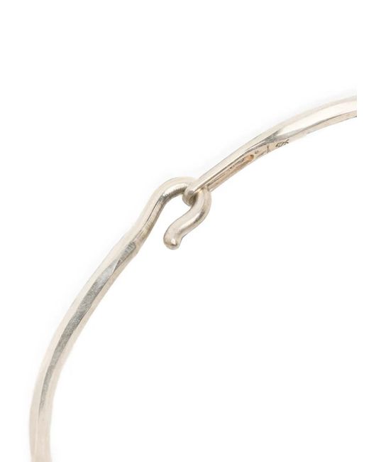 Werkstatt:münchen White Hook Band Bangle
