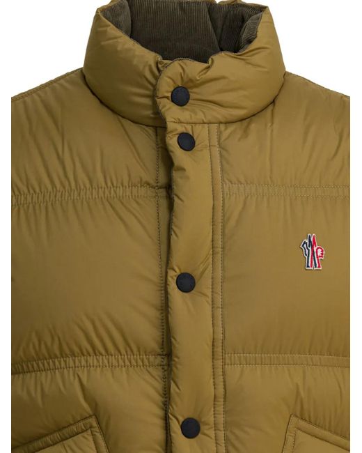 Moncler Green "Aul" Sleeveless Jacket for men