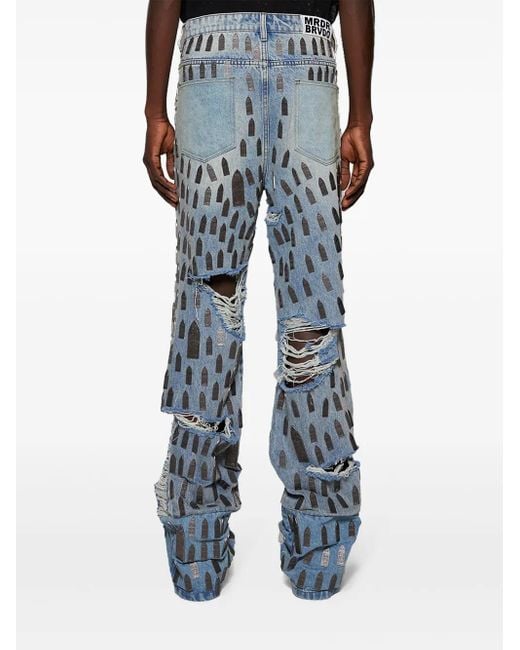 Who Decides War Max Hardware Jeans in het Blue voor heren