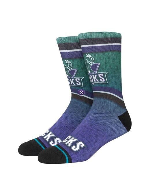 Stance Blue Crew Socks for men