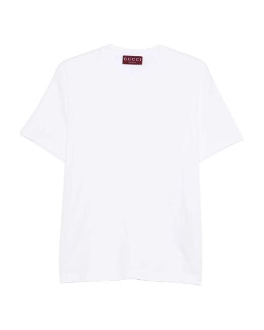 Gucci クルーネック Tシャツ White