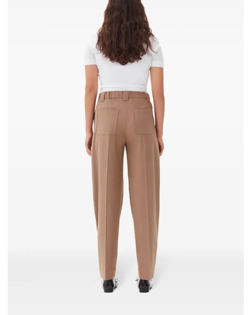 Ganni Brown Pants & Shorts