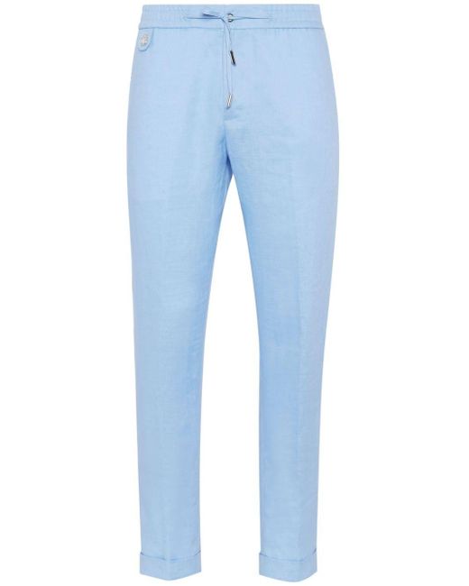 Pantalon de jogging à plaque logo Billionaire pour homme en coloris Blue