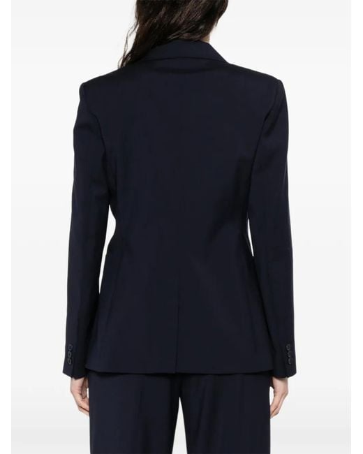 Chaqueta Con Doble Botonadura Weekend by Maxmara de color Blue