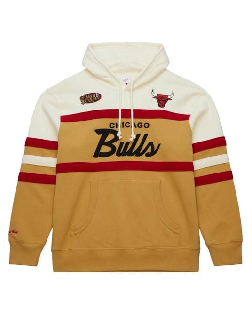 メンズ Mitchell & Ness Nba ヘッドコーチ Bulls "tan/cream" パーカー Multicolor