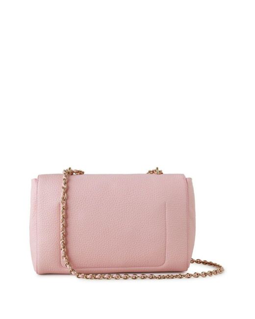 Mulberry Pink Medium Lily Leather Shoulder Bag
