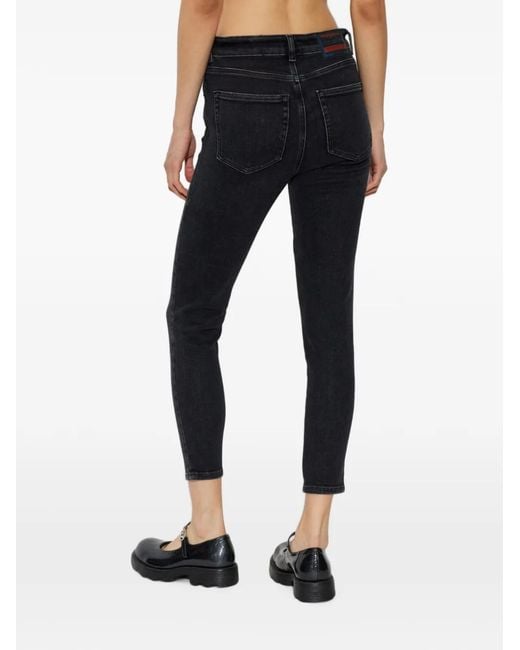 DIESEL Black 1984 Slandy-High Jeans