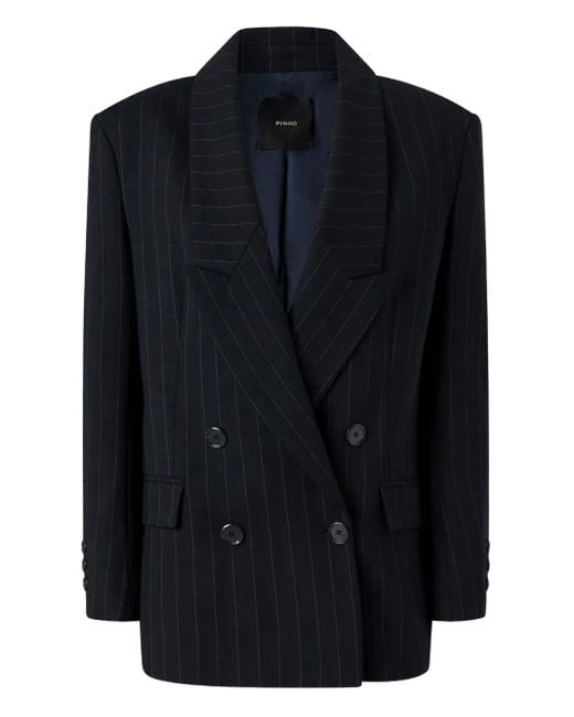 Pinko ストライプ ジャケット Blue