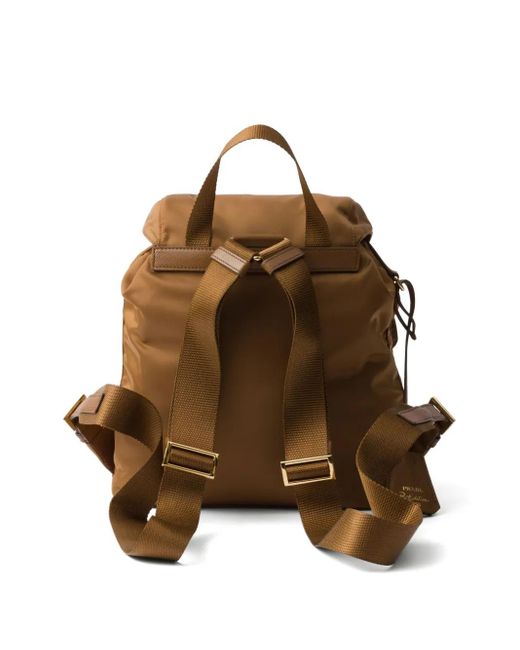 Prada Brown Small Re-Edition 1978 Backpack for men