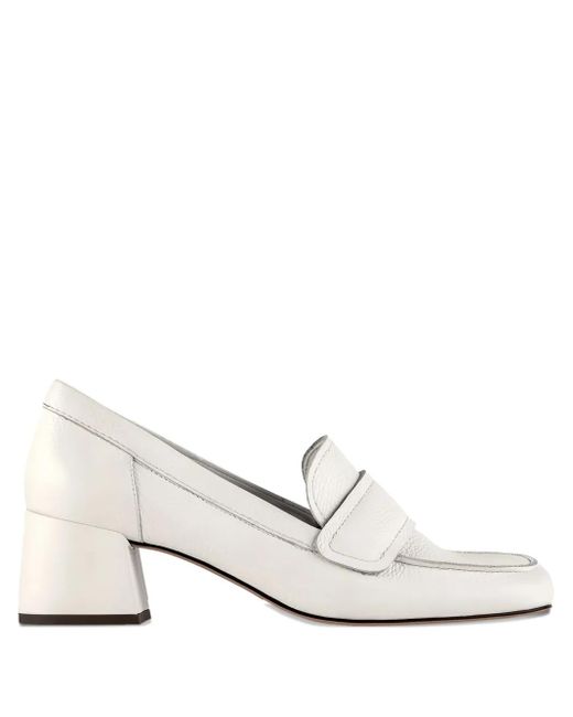 Högl White Cassia Loafers