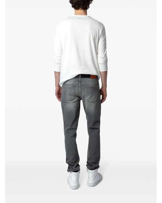 Zadig & Voltaire White Monastir T-Shirt for men
