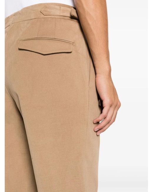 Briglia 1949 Natural Straight-Leg Cotton Trousers for men