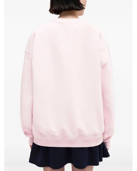 Ganni Pink Poodle Sweatshirt