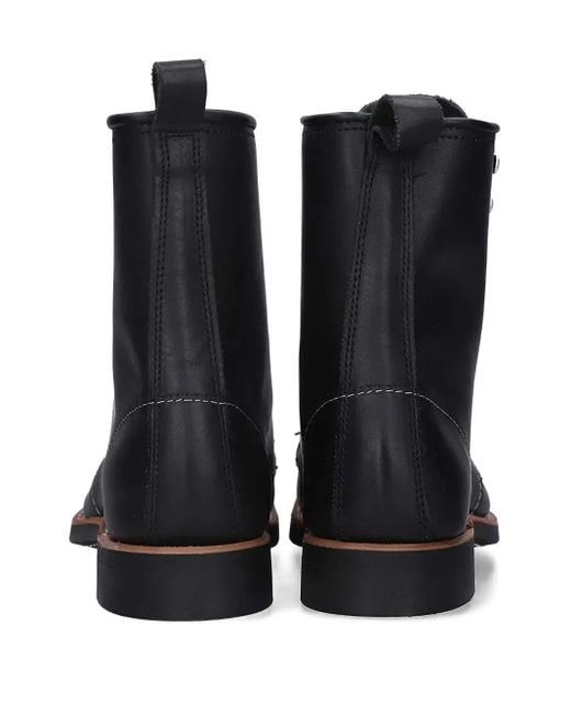 Red Wing Black Silversmith Boots for men