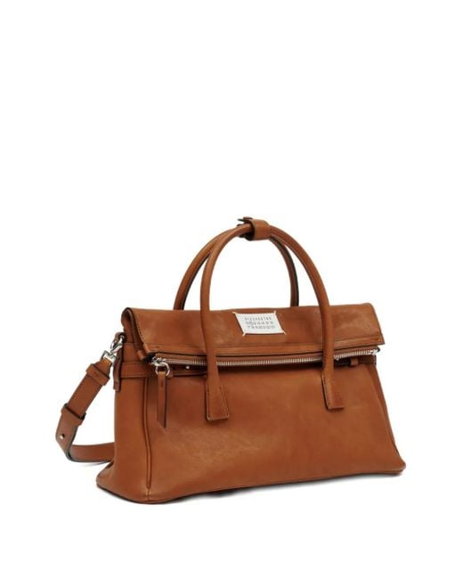 Borsa Tote Loved To Death di Maison Margiela in Brown