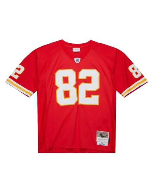 Mitchell & Ness Red 2002 Dante Hall Kansas City Chiefs Legacy Jersey for men