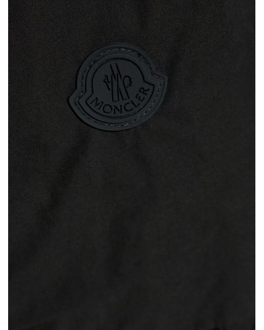 Moncler Black Cargo Shorts for men