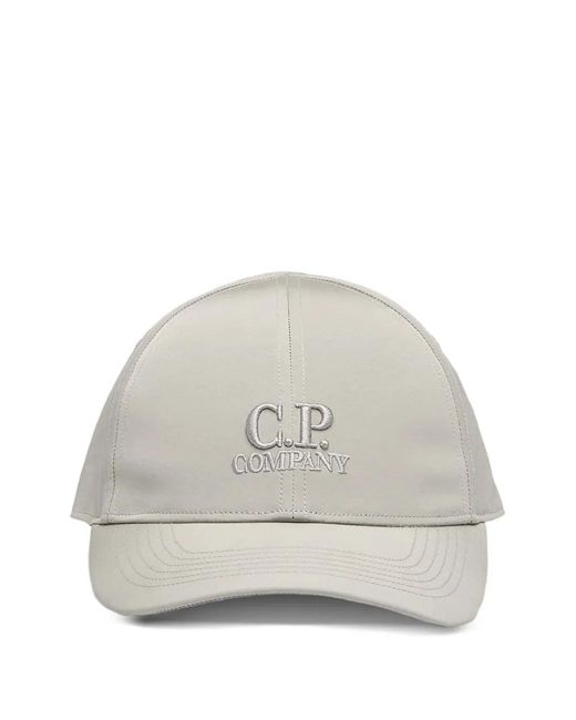 C P Company Gray Goggles Baseball Cap for men