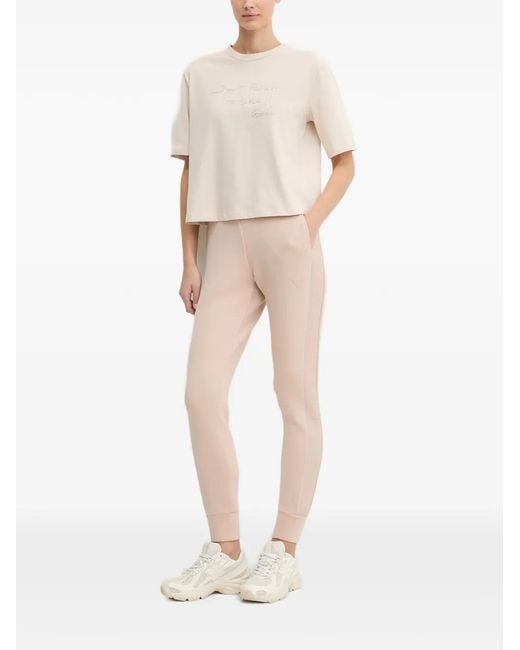 Guess Natural Drawstring-Fastening Track Pants