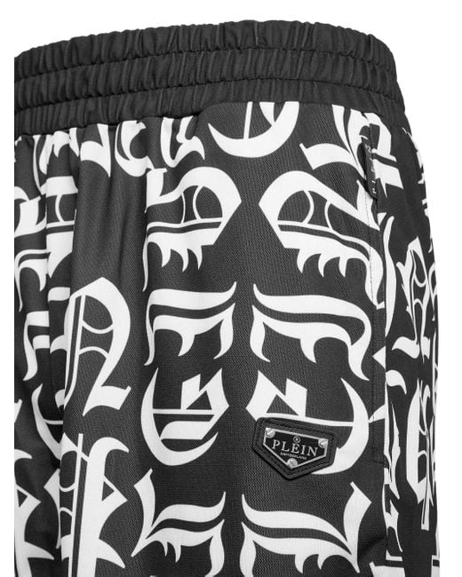 Philipp Plein Black Trouser for men