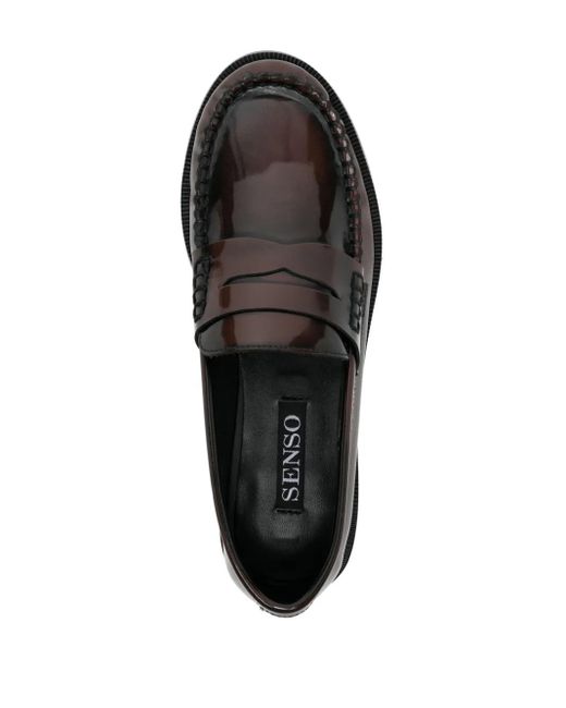 Senso Black Mocassins Cooper