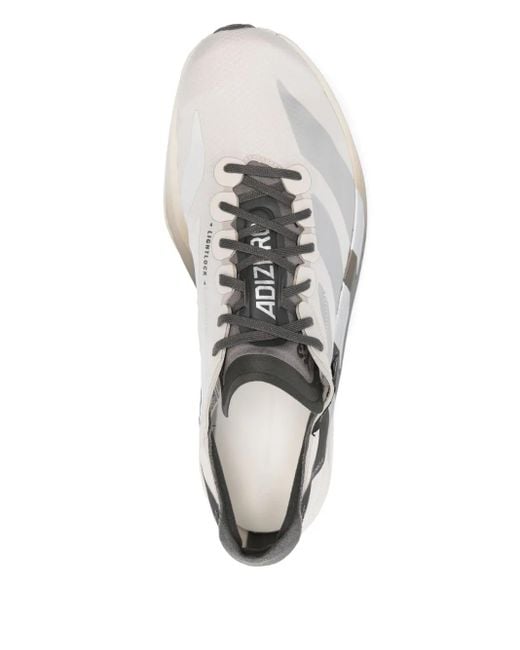Y-3 White Calf Leather Sneakers for men