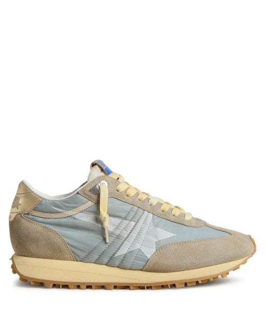 Golden Goose Deluxe Brand Blue Running Marathon Sneakers