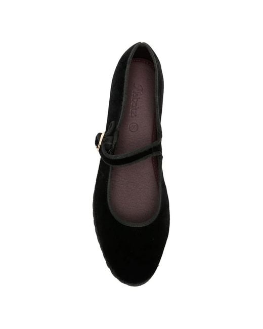 Flabelus Black Antonia Ballet Flats