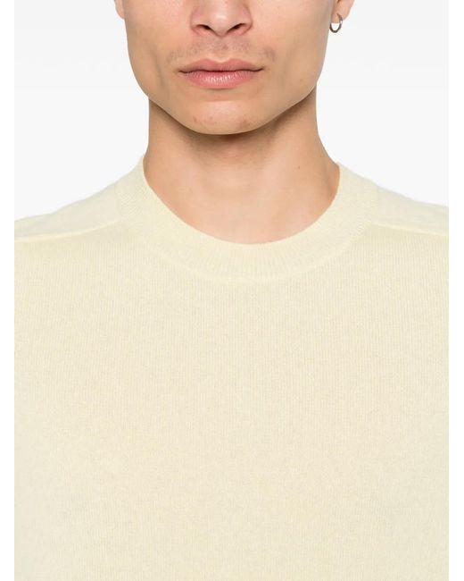 Bompard White Round-Neck Sweater for men
