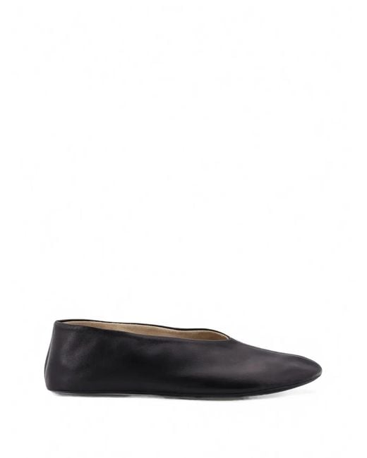 The Row White Stella Slippers