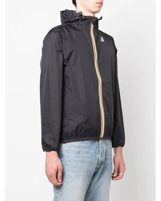 K-Way Black Le Vrai Claude 3.0 Hooded Jacket