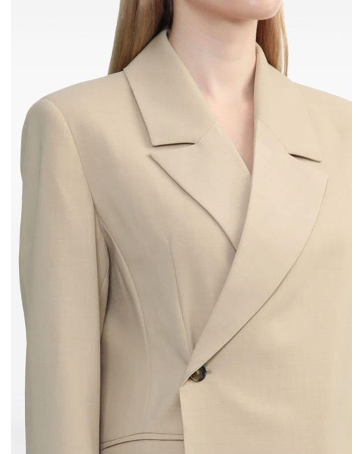 Herskind Natural Double-breasted Blazer