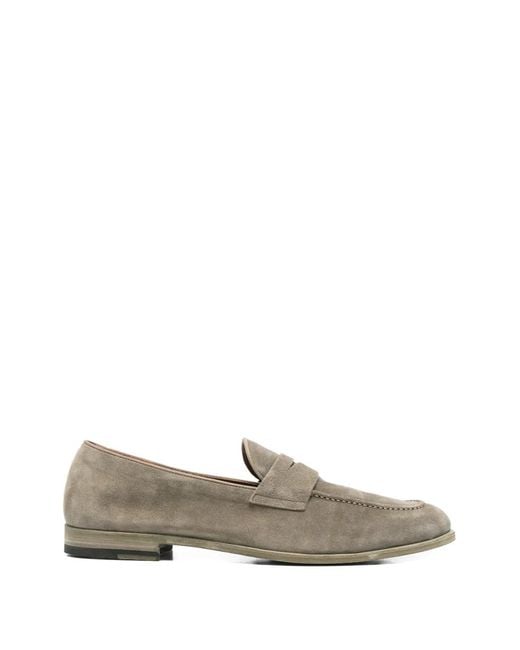 Fratelli Rossetti Gray Perforated Loafers for men