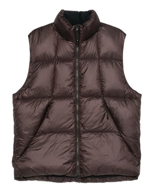 Goldwin Brown Veston À Fermeture Zippée for men