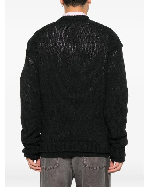 Our Legacy Black False V-Neck Clothing for men