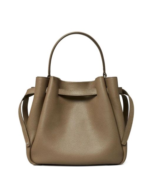Tory Burch Brown Romy Bucket Bag By