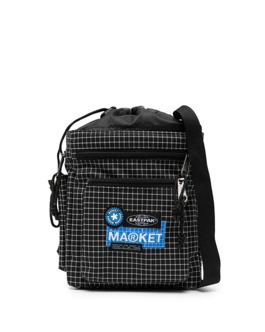 Eastpak Black X Market Studios Triangle Shoulder Bag for men